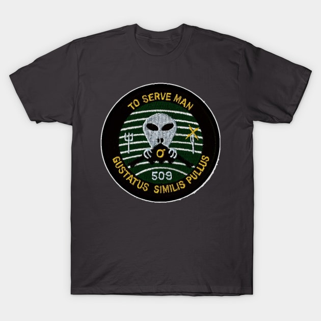 509th Bomb Wing Patch T-Shirt by Spacestuffplus